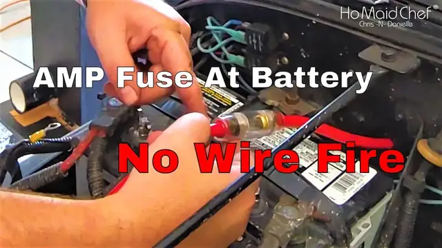 Video thumbnail for How To Install At Battery Amp Fuse Holder