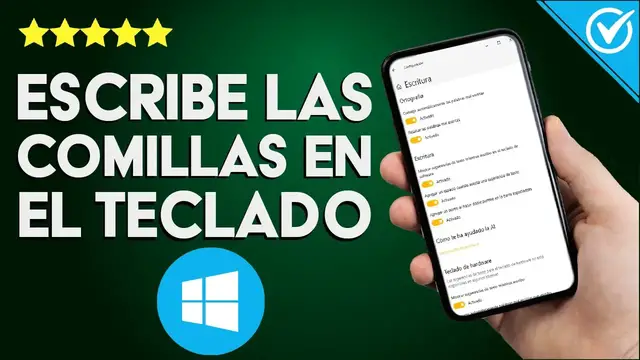 Video thumbnail for ¿Cómo escribir las COMILLAS con el teclado de mi PC? - Atajos de Windows o Mac