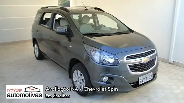Video thumbnail for Chevrolet Spin - Detalhes - NoticiasAutomotivas.com.br