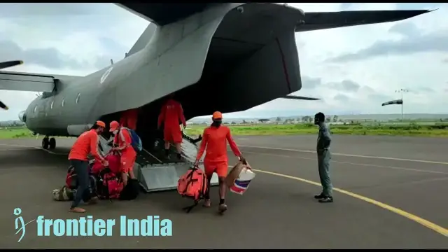 Video thumbnail for Indian Armed Forces deployed in flood affected Maharashtra, Goa & Karnataka