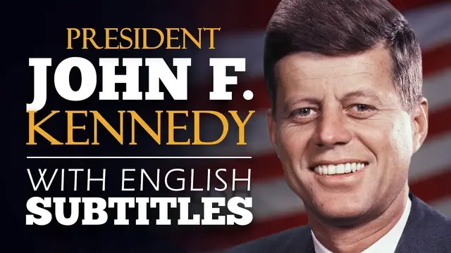 Video thumbnail for ENGLISH SPEECH | PRESIDENT KENNEDY: 1961 Inaugural Address (English Subtitles)