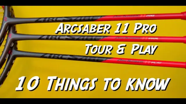 Video thumbnail for Yonex Arcsaber 11 Pro, Tour & Play Review - 10 things you need to know before buying