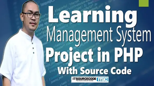 Video thumbnail for Learning Management System Project In PHP With Source Code 2020