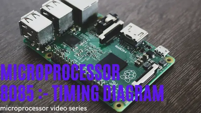 Video thumbnail for Microprocessor 8085 | Timing Diagrams