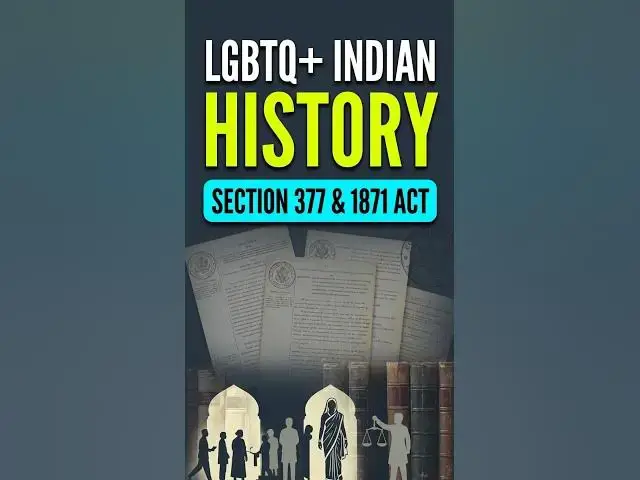 Video thumbnail for LGBTQ Indian history #lgbt #lgbtq #lgbtqindia #shorts