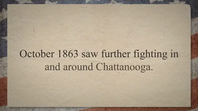 Video thumbnail for American Civil War October 1863