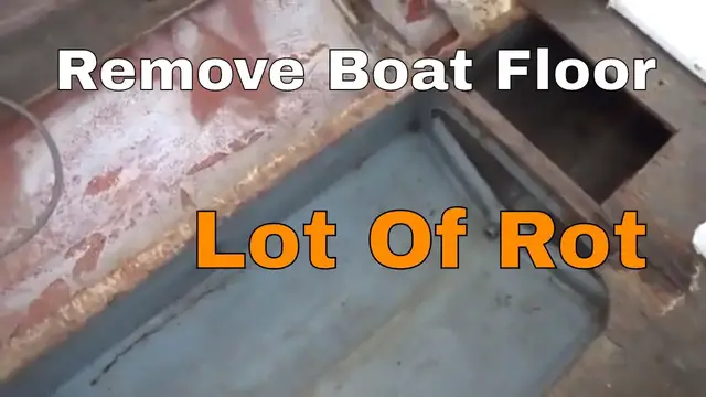 Video thumbnail for Removed Rotted Floor Going Over What Else We Found Wrong  EP #7 || Bayliner Bowrider 175