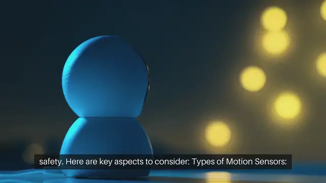 'Video thumbnail for Motion Sensors for Home Security'