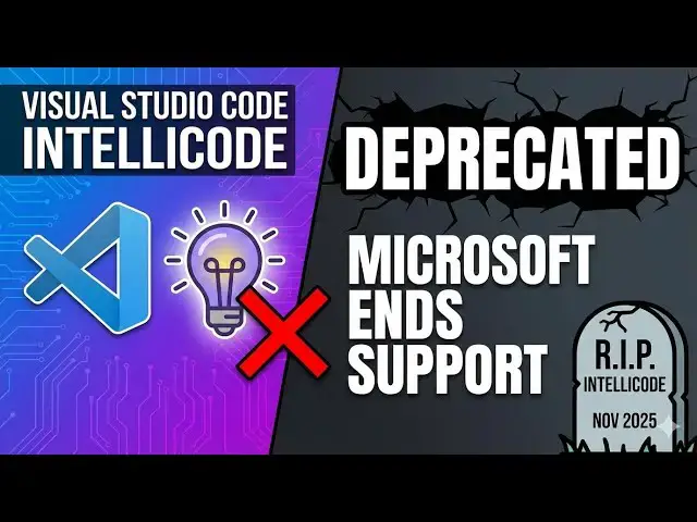 Video thumbnail for Microsoft deprecates IntelliCode for Visual Studio Code