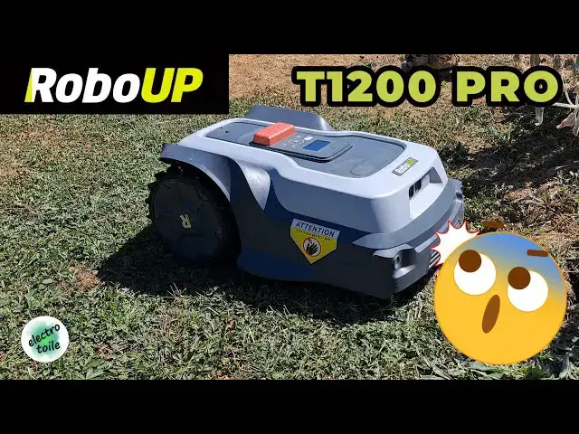 'Video thumbnail for Robot tondeuse sans fil périmétrique RoboUP T1200 Pro jusqu'à 1440m² - Notice utilisateur'