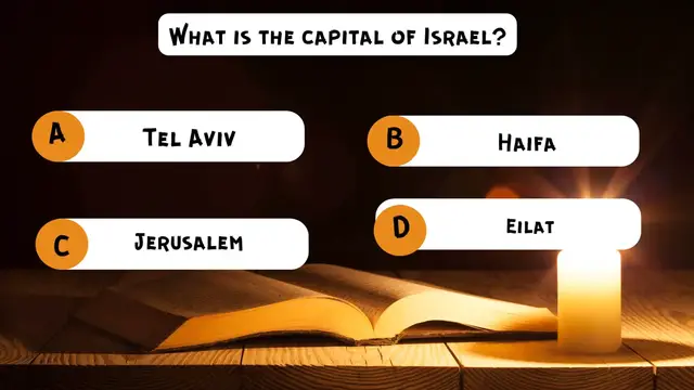 Video thumbnail for _Quiz on City of Jerusalem