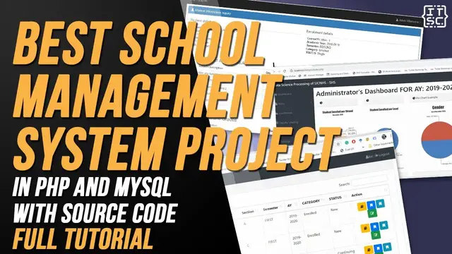Video thumbnail for BEST SCHOOL MANAGEMENT SYSTEM PROJECT USING PHP COMPLETE SYSTEM 2021
