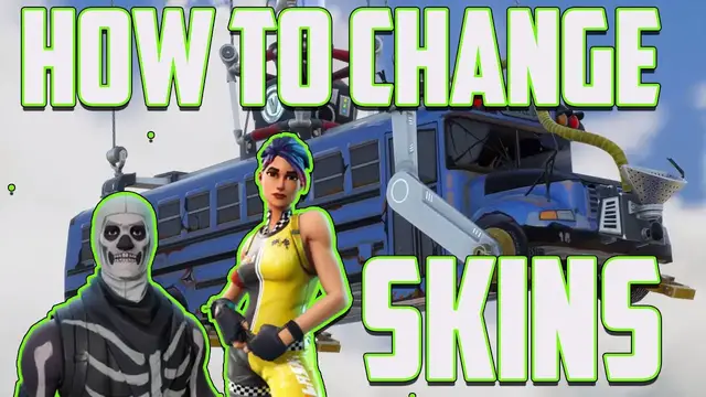 Video thumbnail for How to change your Skin on Fortnite Battle Royale (Customize Character)
