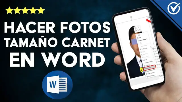 Video thumbnail for ¿Cómo hacer fotos tamaño carnet en WORD? - Imprime fotos para pasaportes o documentos
