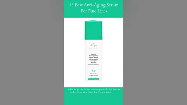 Video thumbnail for 13 Best Anti-Aging Serum For Fine Lines | Drunk Elephant Protini Powerpeptide | Read more..