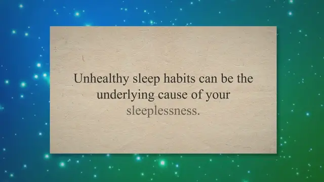 'Video thumbnail for 4. Caffeine Consumption
5. Eating Too Late
6. Physical Illness
7. Uncomfortable Sleep Environment
8. Depression
9. Chronic Pain
10. Hormone Imbalances
"10 Reasons Behind Your Sleeplessness: Uncover the Causes of Your Restless Nights'