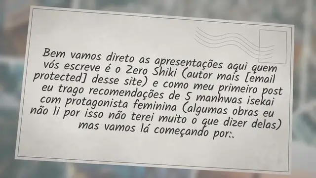 Video thumbnail for 5 Manhwas Isekai com Protagonista feminina