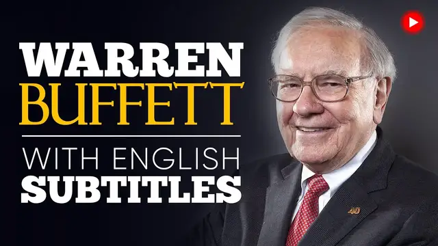 'Video thumbnail for ENGLISH SPEECH | WARREN BUFFETT: Becoming successful (English Subtitles)'