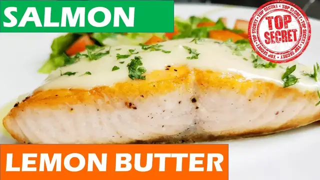 Video thumbnail for Resepi salmon lemon butter sauce