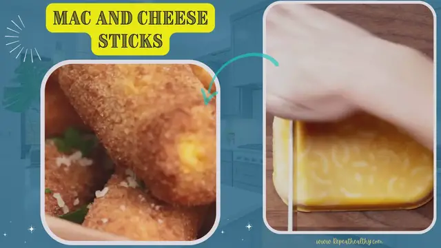 Video thumbnail for Mac and Cheese Sticks