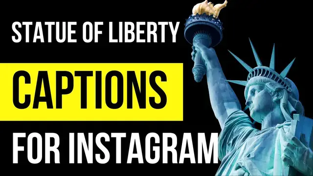 Video thumbnail for Statue of Liberty Captions and Quotes for Instagram