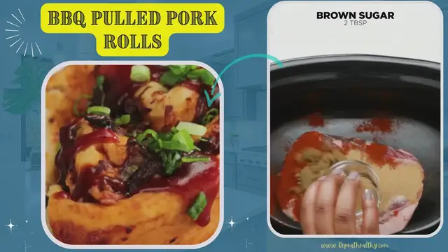 Video thumbnail for BBQ Pulled Pork Rolls
