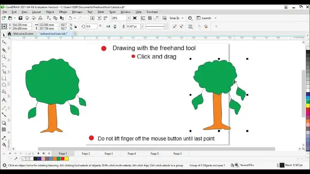 Video thumbnail for How to Use Freehand tool in CorelDRAW to Draw