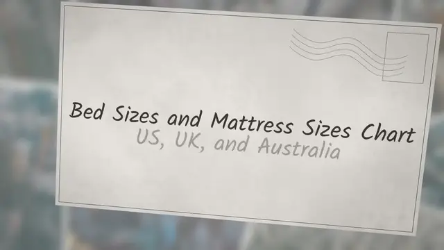 Video thumbnail for What are the Standard Bed Dimensions?