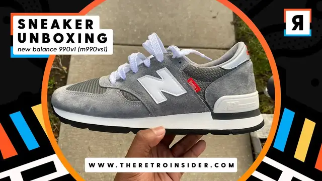 'Video thumbnail for Review: New Balance 990v1 “Version Series” (M990VS1)'