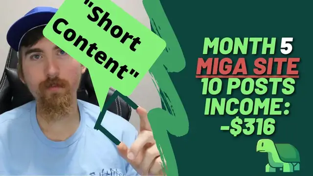 Video thumbnail for Month 5 Blog Report | Short Content & Pinterest | MIGA Site