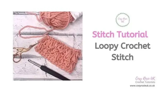 Video thumbnail for How to crochet the loop stitch crochet tutorial