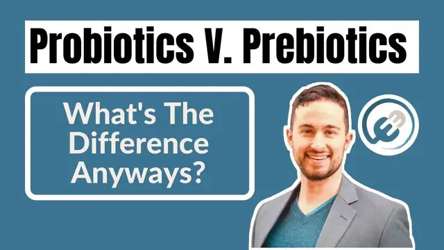 Video thumbnail for The Difference between Prebiotic and Probiotic (overview)