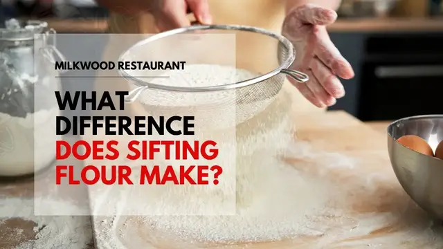Video thumbnail for What Difference Does Sifting Flour Make? Superb 9 Reasons Why You Should Sift Your Flour