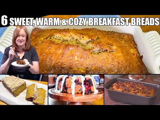 Video thumbnail for BREAKFAST BREADS That Are SWEET WARM and Cozy