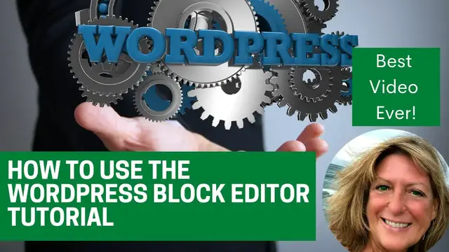 'Video thumbnail for How To Use The WordPress Block Editor Tutorial'