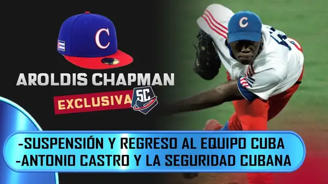 'Video thumbnail for Aroldis Chapman CONFESÓ TODO sobre su fallido escape de Cuba: "Me subieron a un carro y..."'