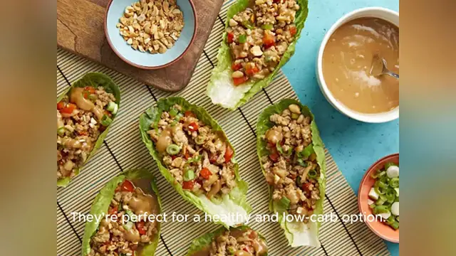 Video thumbnail for lettuce wraps recipe
