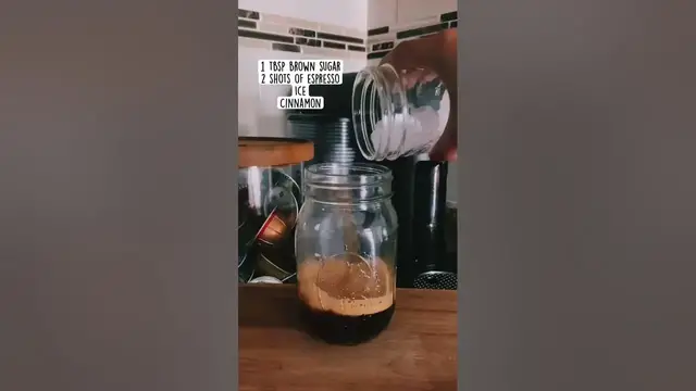 Video thumbnail for EASY BROWN SUGAR SHAKEN #ESPRESSO #espressoshot #coffee