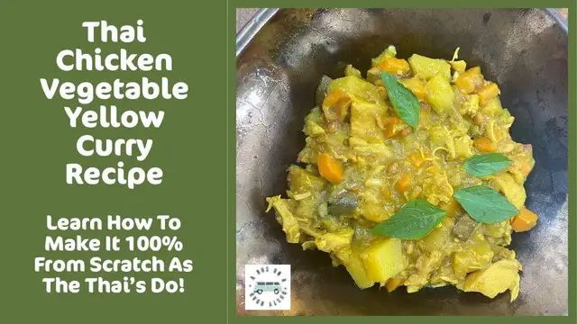 Video thumbnail for Thai Chicken Vegetable Yellow Curry Recipe
