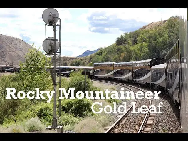 Video thumbnail for Rocky Mountaineer Train Gold Leaf Service