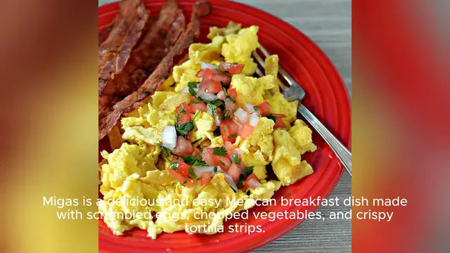 Video thumbnail for migas recipe