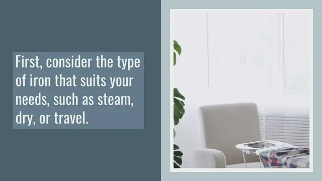 Video thumbnail for Tips When Buying Clothes Iron