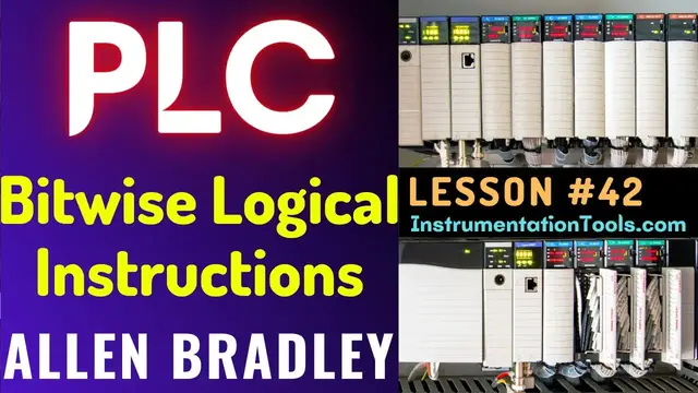Video thumbnail for PLC Training 42 - Bitwise Logical Instructions | PLC Programming Tutorials