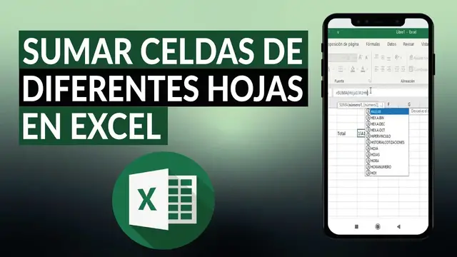 Video thumbnail for Cómo sumar celdas de diferentes hojas en EXCEL fácil y rápido