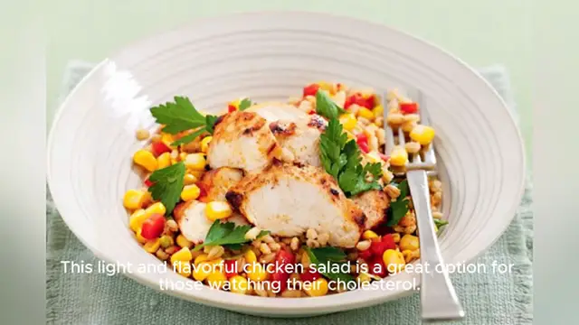 Video thumbnail for low cholesterol recipe