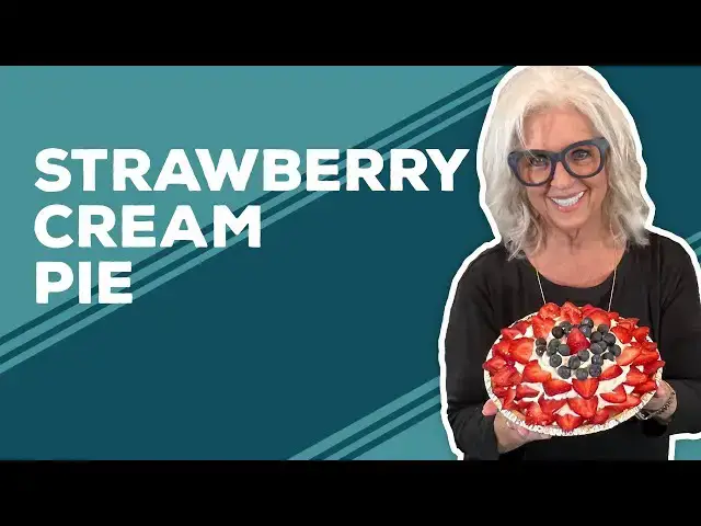 Video thumbnail for Love & Best Dishes: Strawberry Cream Pie Recipe | No Bake Desserts Easy