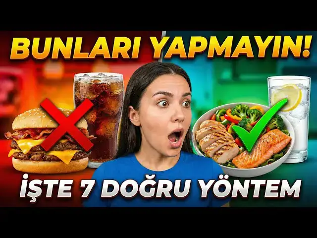 Video thumbnail for Kilo Veremiyor Musunuz? Bu 7 Yöntemi Denemeden Pes Etmeyin!