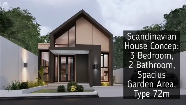 Video thumbnail for Scandinavian House Design Exterior, Interior & Plans