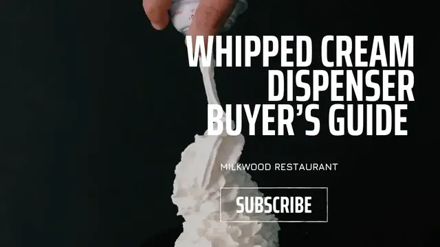 Video thumbnail for Whipped Cream Dispenser Buyer’s Guide