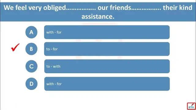 Video thumbnail for English Prepositions Quiz 55